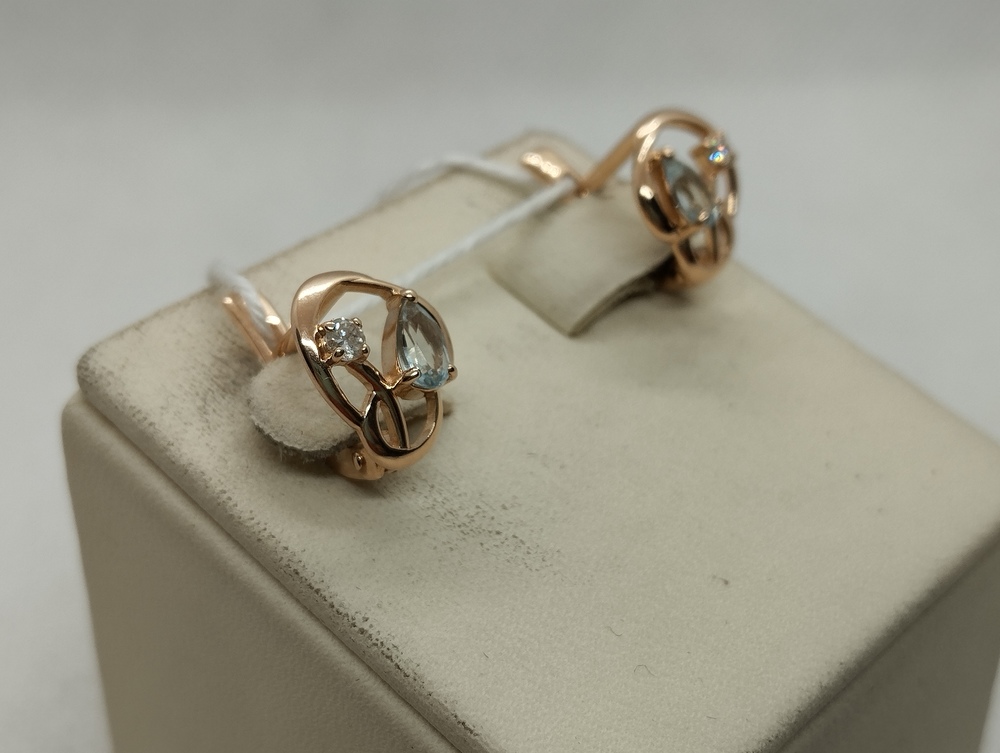 СЕРЬГИ БРИЛЛИАНТ (Au 585)