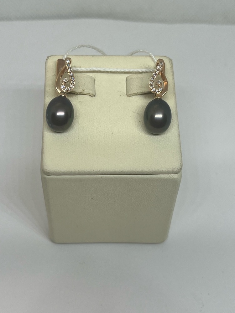 СЕРЬГИ С КАМНЯМИ (Au 585)