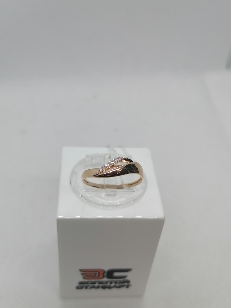 КОЛКМИ585 КОЛЬЦО С КАМНЯМИ (Au 585)
