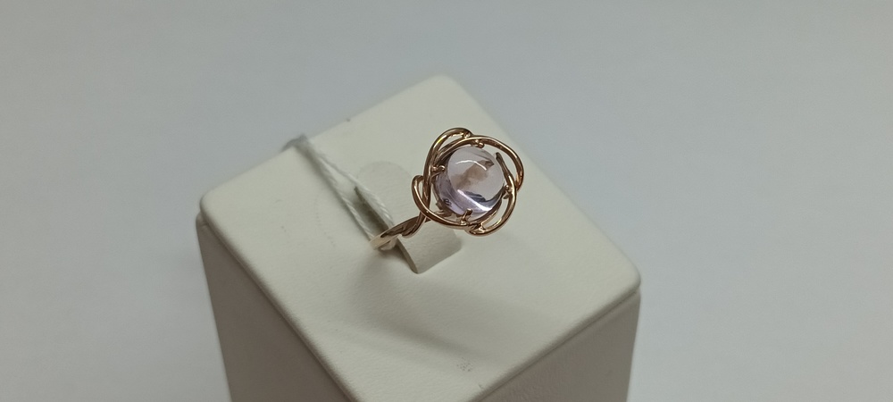 КОЛКМ585 КОЛЬЦО С КАМНЕМ (Au 585)