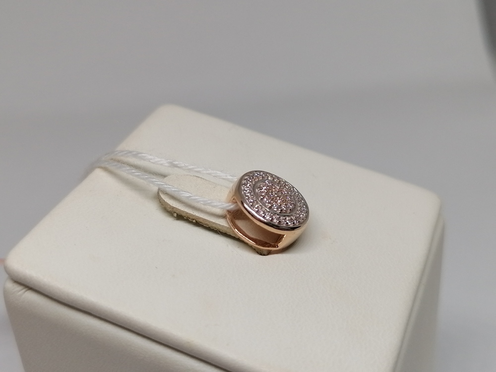 ПОДКМИ585 ПОДВЕСКА С КАМНЯМИ (Au 585)