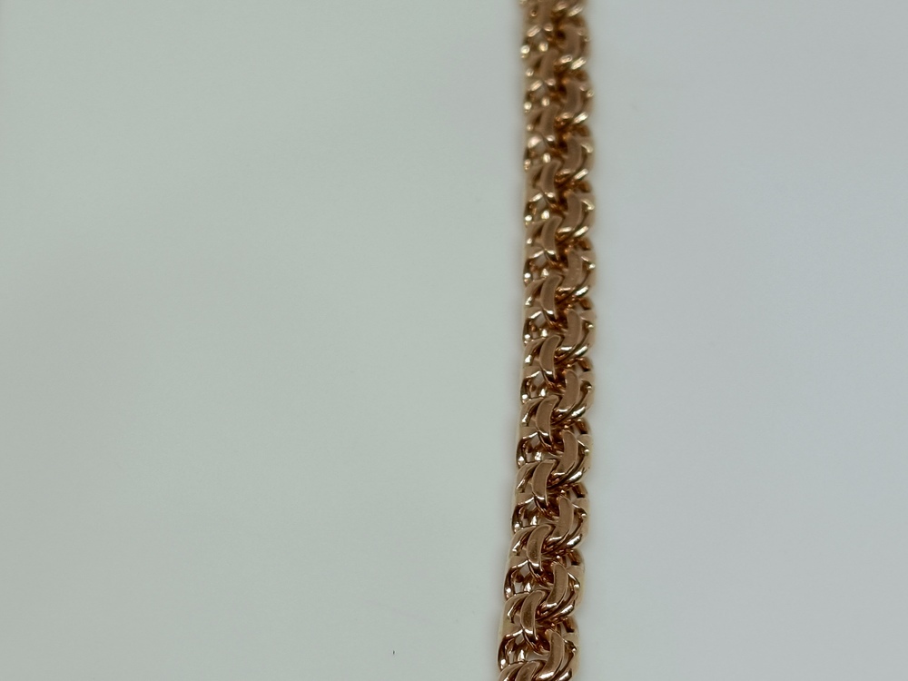 БЛБ585 БРАСЛЕТ ПОЛНОВЕСНЫЙ Бисмарк (Au 585)