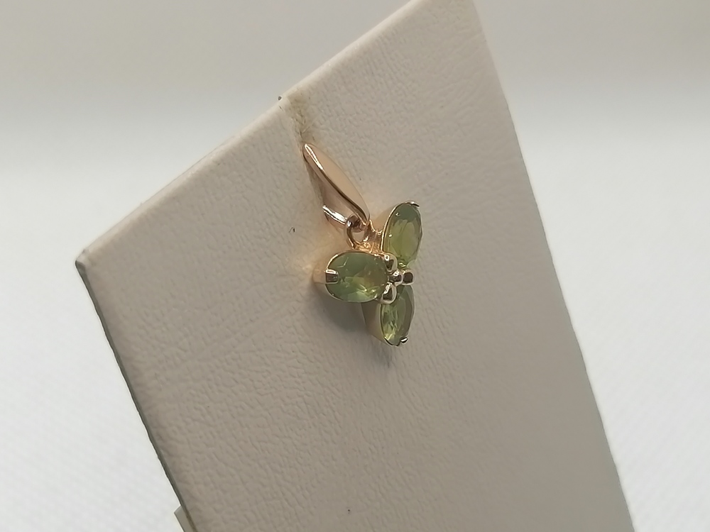 ПОДВЕСКА С КАМНЯМИ (Au 585)