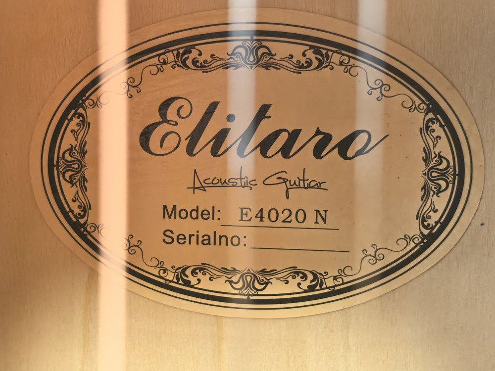 Гитара акустическая Elitaro E4020N