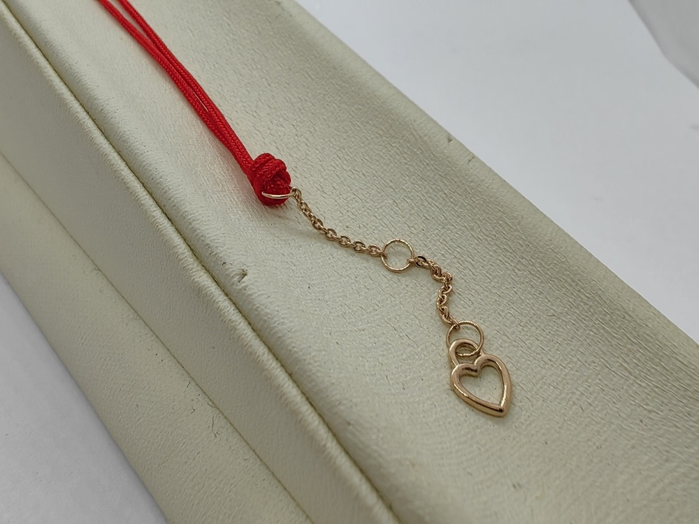 БРАСЛЕТ КРАСНАЯ НИТЬ (Au 585) БРАСЛЕТ КРАСНАЯ НИТЬ (Au 585)