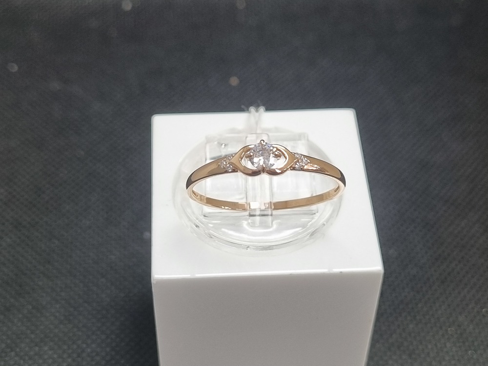 КОЛКМИ585 КОЛЬЦО С КАМНЯМИ (Au 585)