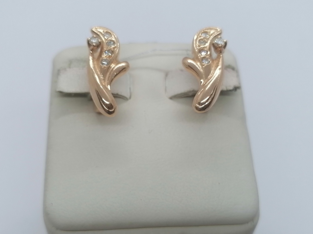 СЕРЬГИ БРИЛЛИАНТ (Au 585)