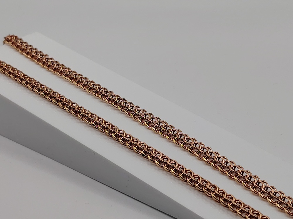 ЦЛИТ585 ЦЕПЬ ПОЛНОВЕСНАЯ Итальянка (Au 585)