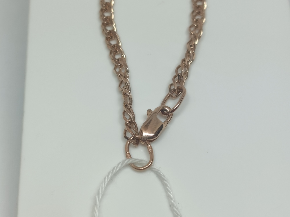 ЦЛР2585 ЦЕПЬ ПОЛНОВЕСНАЯ Ромб двойной (Au 585)