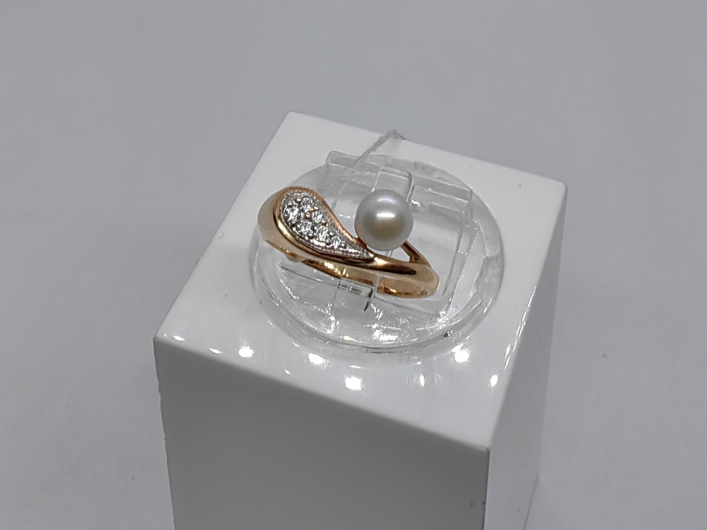 КОЛКМИ585 КОЛЬЦО С КАМНЯМИ (Au 585)