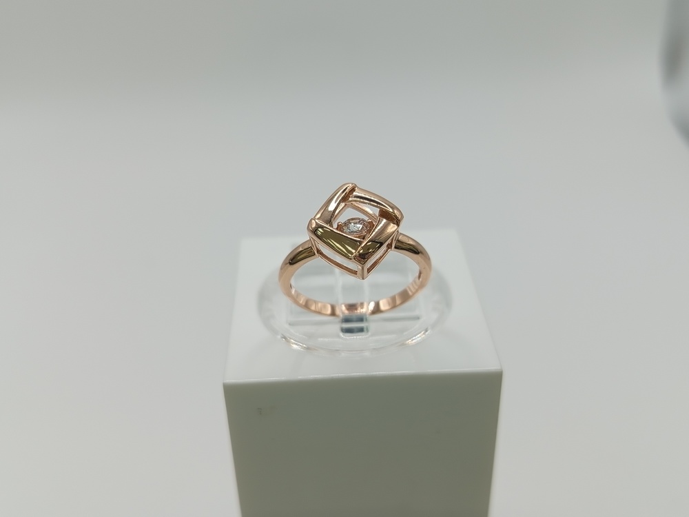 КОЛЬЦО С КАМНЕМ (Au 585)