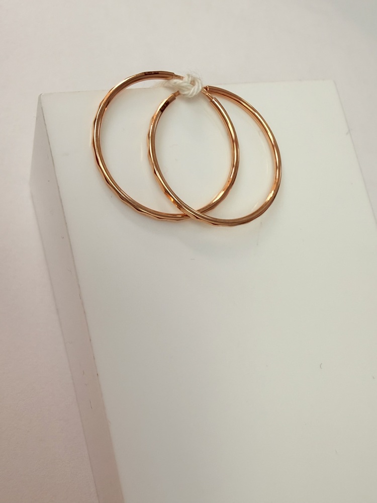 СКОН375 СЕРЬГИ КОНГО (Au 375)