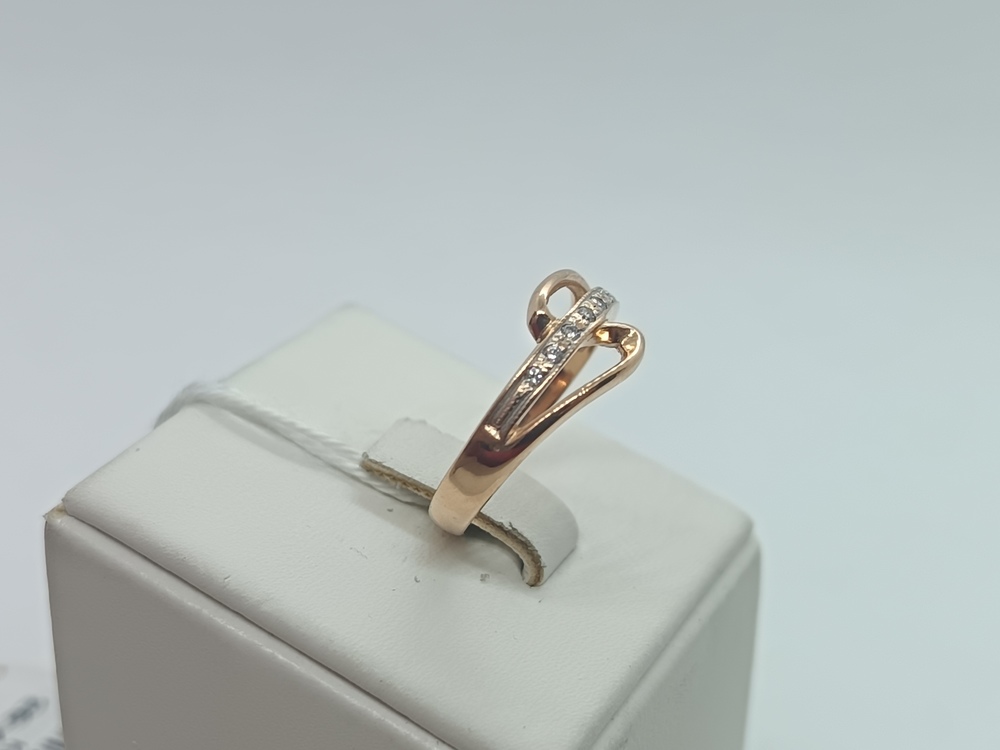 КОЛКМИ585 КОЛЬЦО С КАМНЯМИ (Au 585)