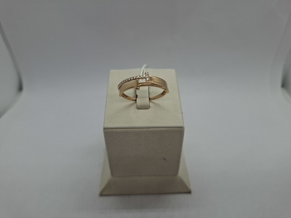 КОЛКМИ585 КОЛЬЦО С КАМНЯМИ (Au 585)