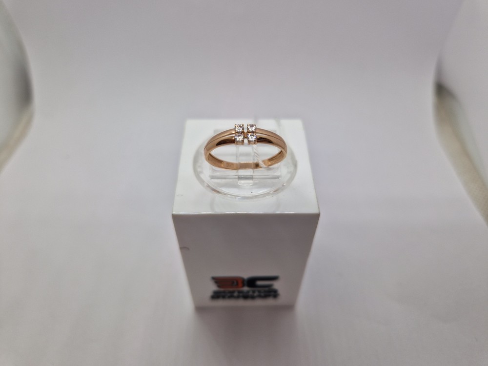 КОЛКМИ585 КОЛЬЦО С КАМНЯМИ (Au 585)