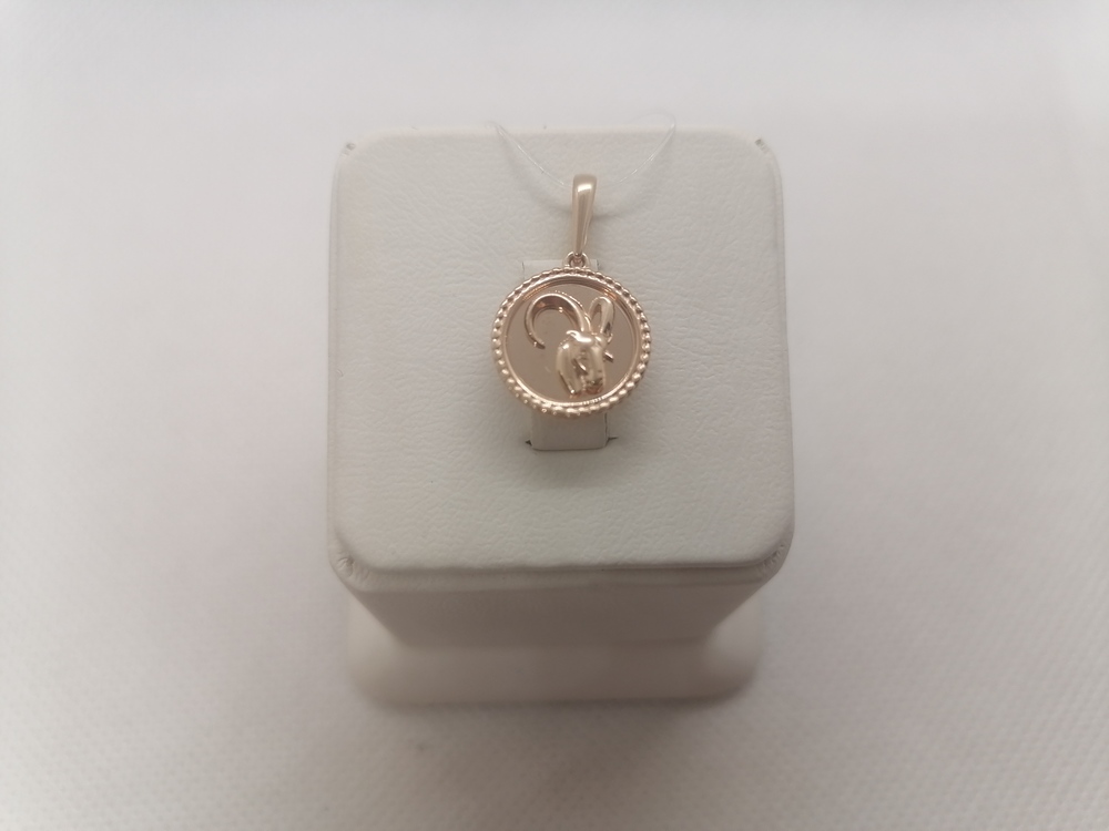 ПОДВЕСКА ЗНАК ЗОДИАКА КОЗЕРОГ (Au 585)