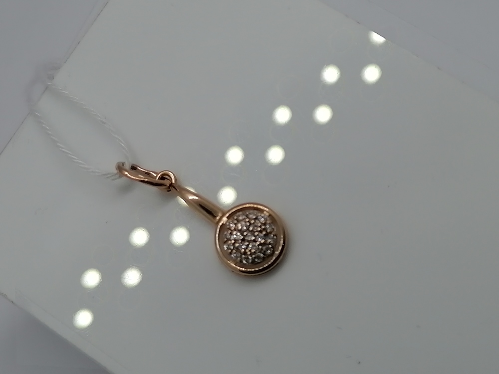 ПОДВЕСКА С КАМНЯМИ (Au 585)