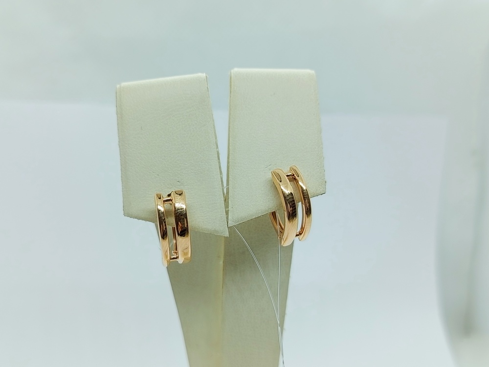 СЕРЬГИ БЕЗ КАМНЯ (Au 585)