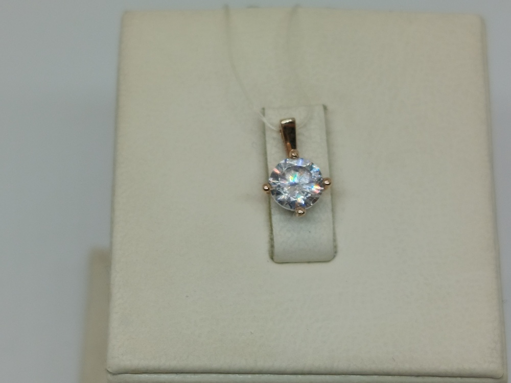 ПОДВЕСКА С КАМНЕМ (Au 585)