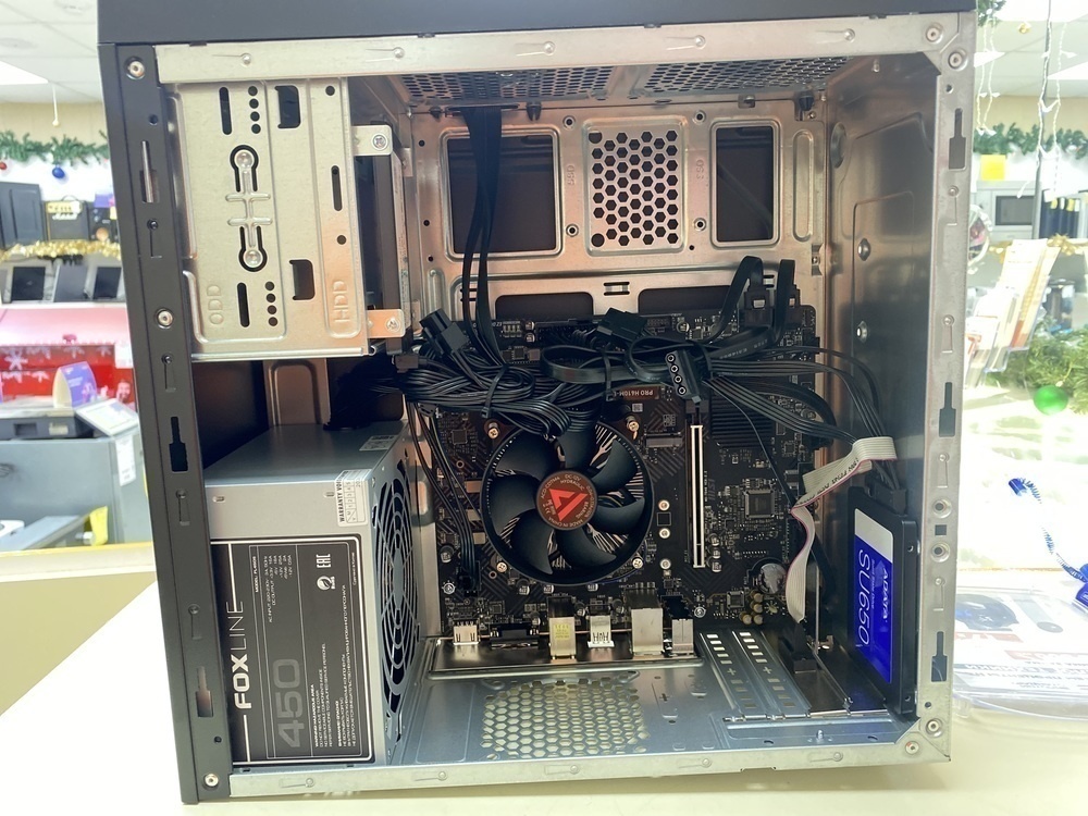 Системный блок Noname No Model; Core I3-12100F, Intel UHD Graphics 730, 16 Гб, 240 Гб, Нет