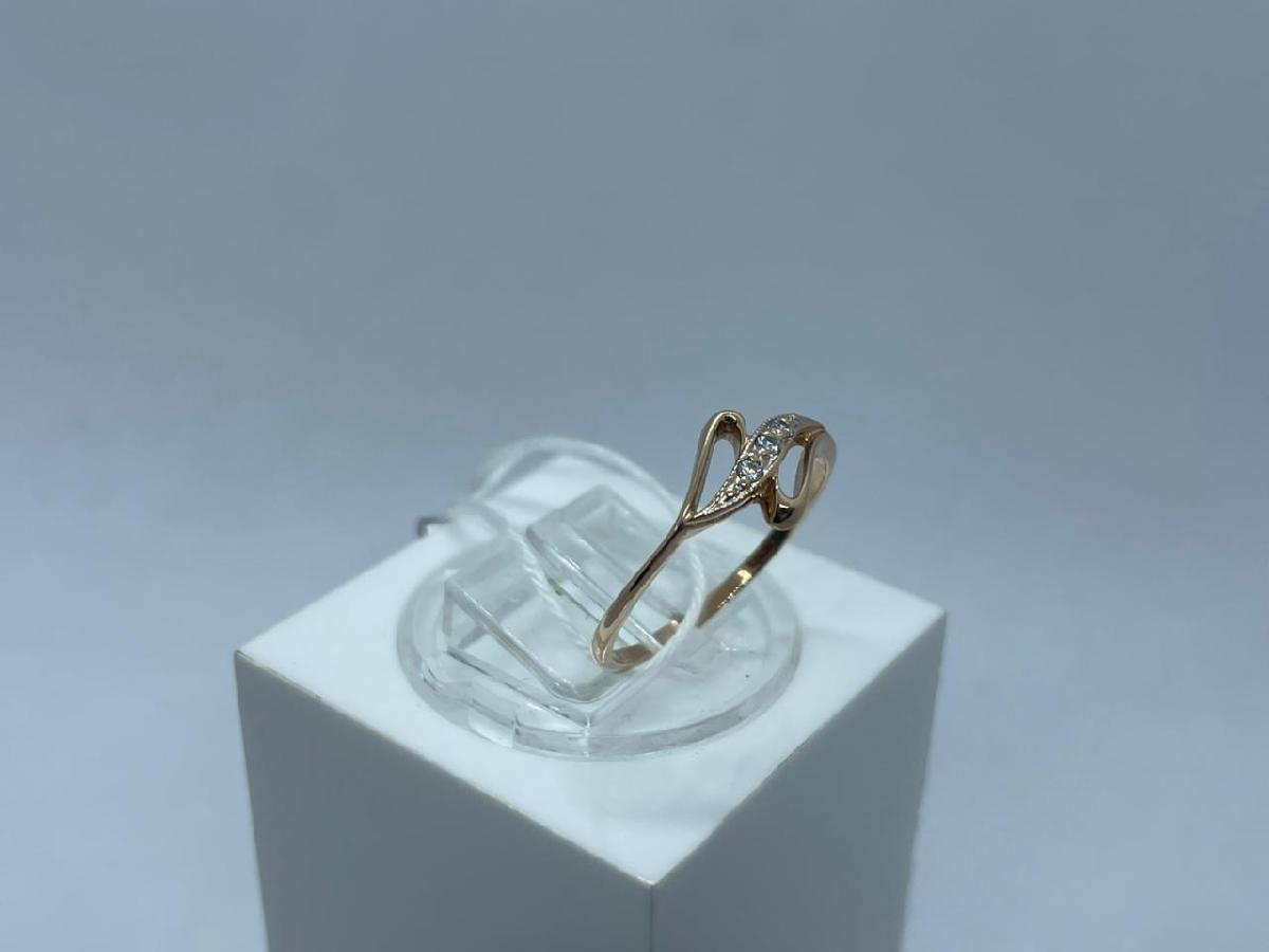 КОЛКМИ585 КОЛЬЦО С КАМНЯМИ (Au 585)