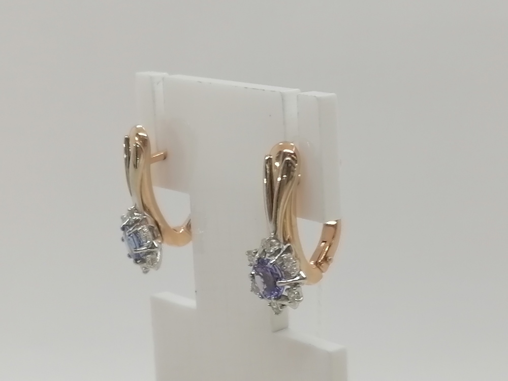 СЕРЬГИ БРИЛЛИАНТ (Au 585)