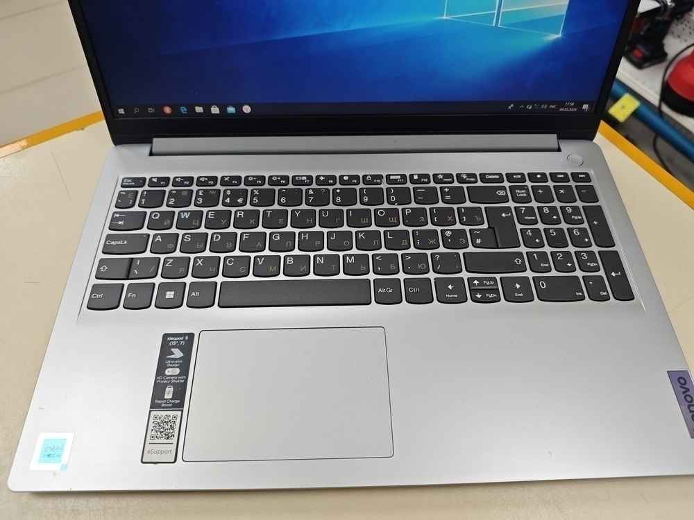 Ноутбук Lenovo Ideapad 1i; Celeron N4500, HD Graphics, 8 Гб, 240 Гб, Нет