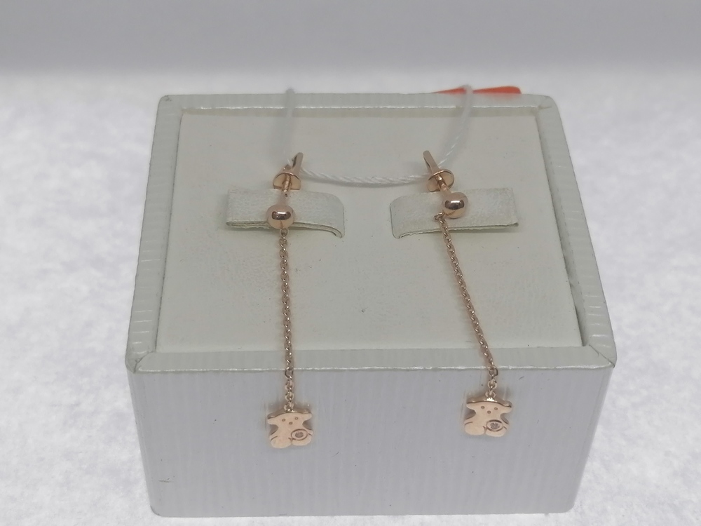 СЕРЬГИ ПУСЕТЫ (Au 585)