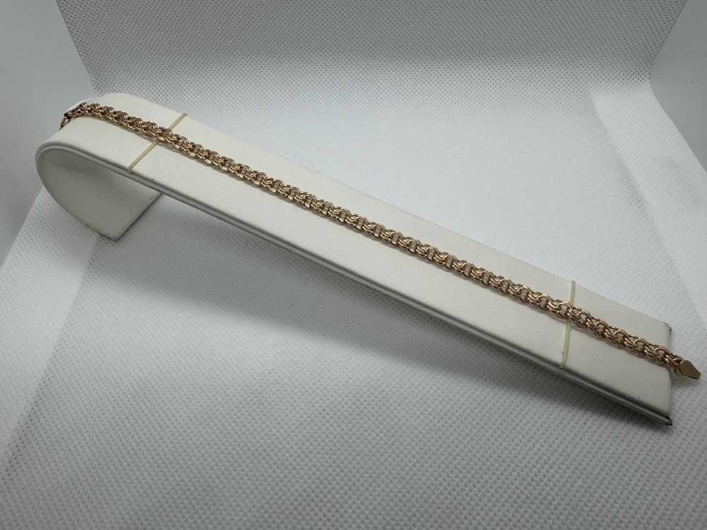 БРАСЛЕТ ПОЛНОВЕСНЫЙ Бисмарк (Au 585)