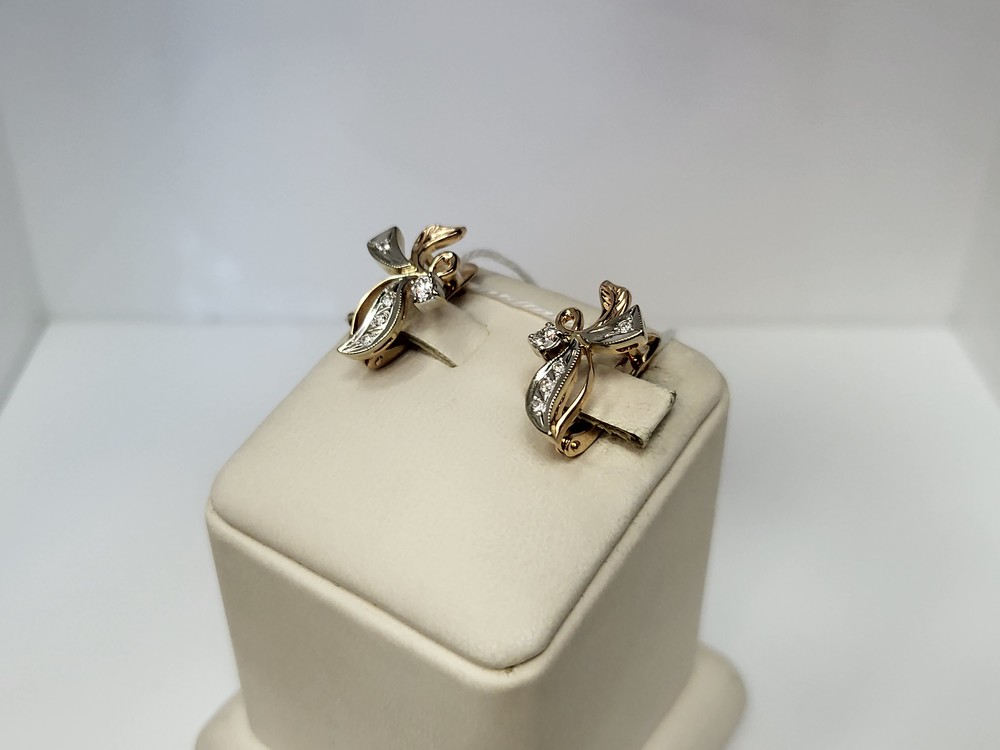 СЕРЬГИ БРИЛЛИАНТ (Au 585)