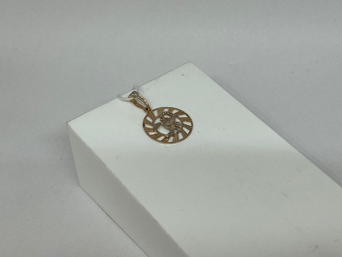 ПОДВЕСКА ЗНАК ЗОДИАКА СКОРПИОН Au 585