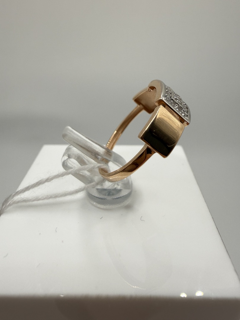 КОЛКМИ585 КОЛЬЦО С КАМНЯМИ (Au 585)