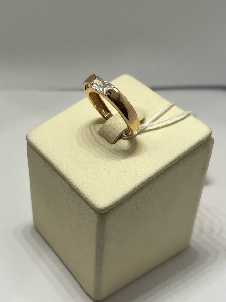 КОЛКМ585 КОЛЬЦО С КАМНЕМ (Au 585)