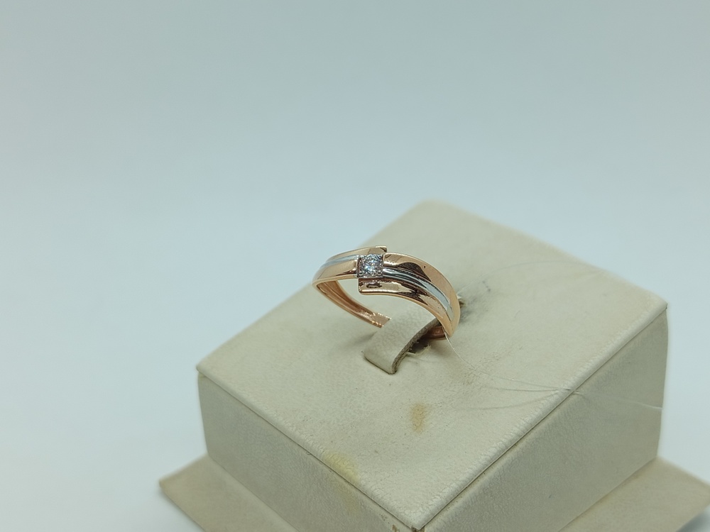 КОЛЬЦО С КАМНЕМ (Au 585)