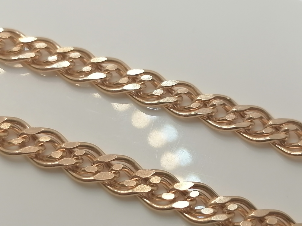 7080155П-19 БРАСЛЕТ ПУСТОТЕЛЫЙ Нона (Au 585)