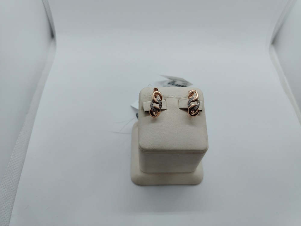 СЕРЬГИ С КАМНЯМИ (Au 585)