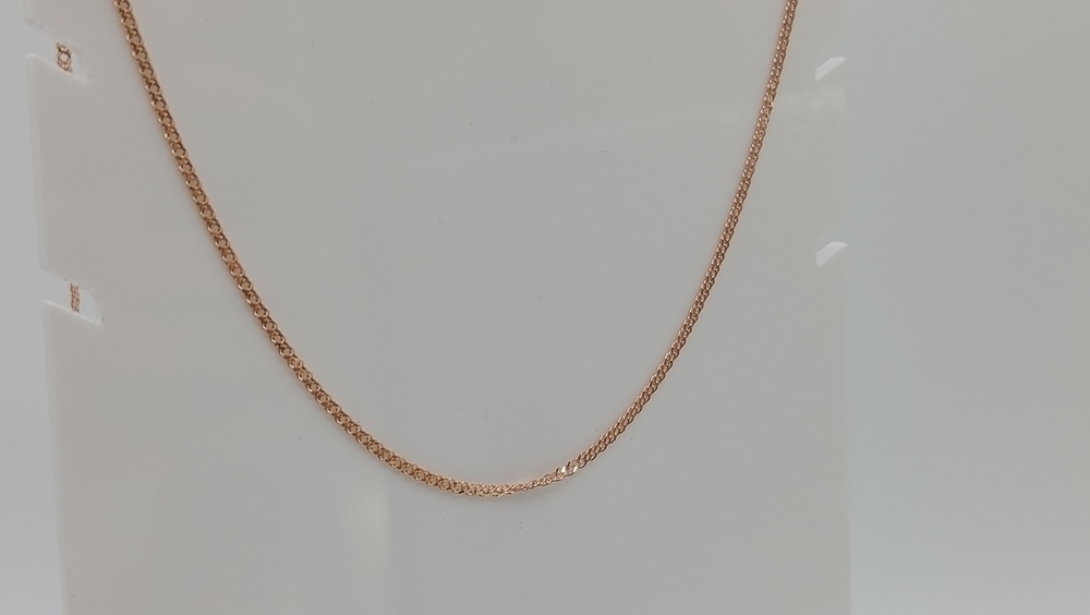 ЦЕПЬ ПОЛНОВЕСНАЯ Ромб двойной (Au 585)