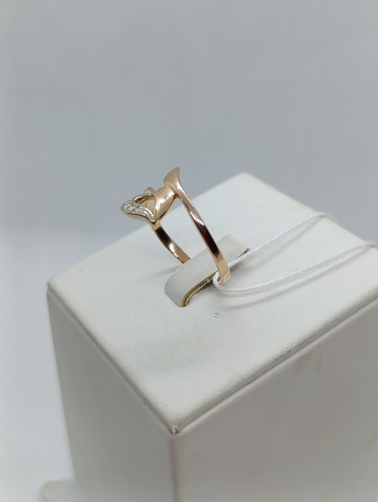 КОЛКМИ585 КОЛЬЦО С КАМНЯМИ (Au 585)