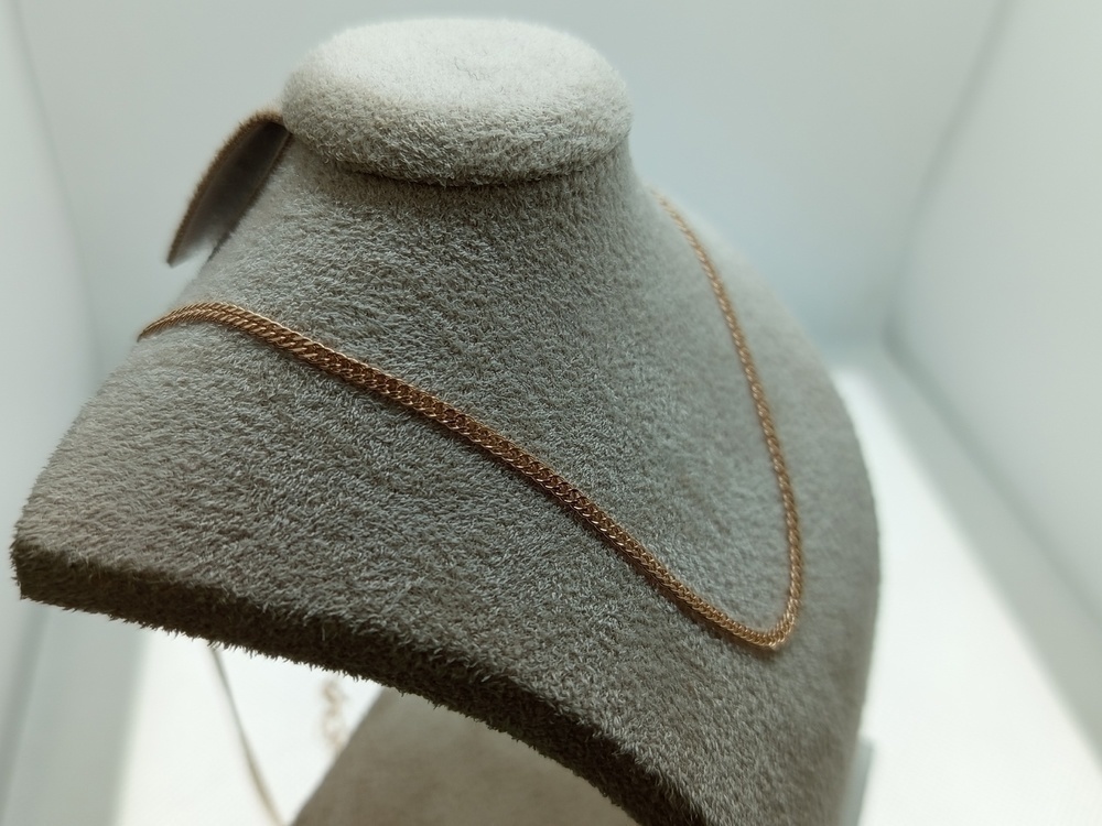 ЦЕПЬ ПОЛНОВЕСНАЯ Ромб двойной (Au 585)