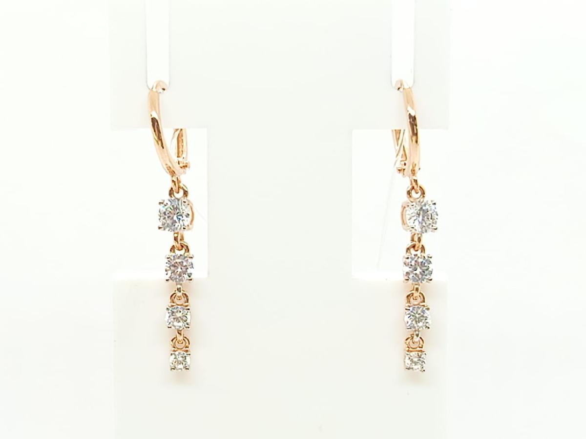 СЕРЬГИ С КАМНЯМИ (Au 585)