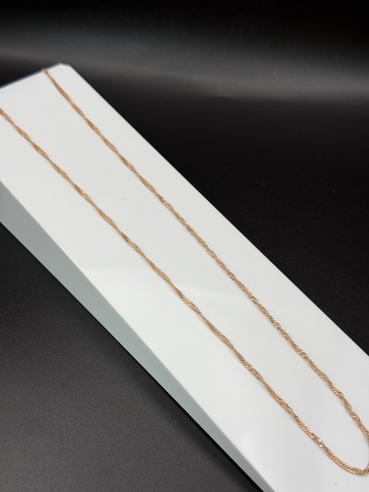 ЦЛСИ585 ЦЕПЬ ПОЛНОВЕСНАЯ Сингапур (Au 585)