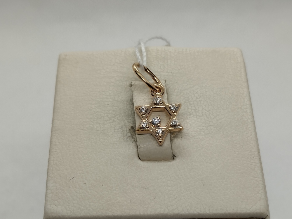 ПОДВЕСКА С КАМНЯМИ (Au 585)