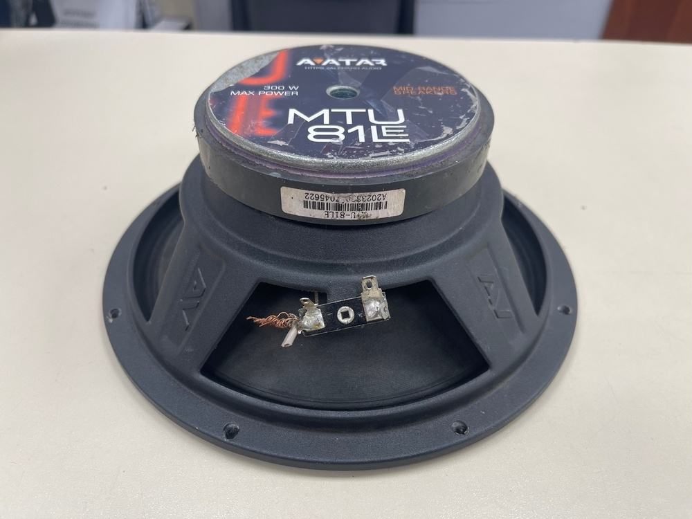 Автоакустика передняя Avatar MTU81Le