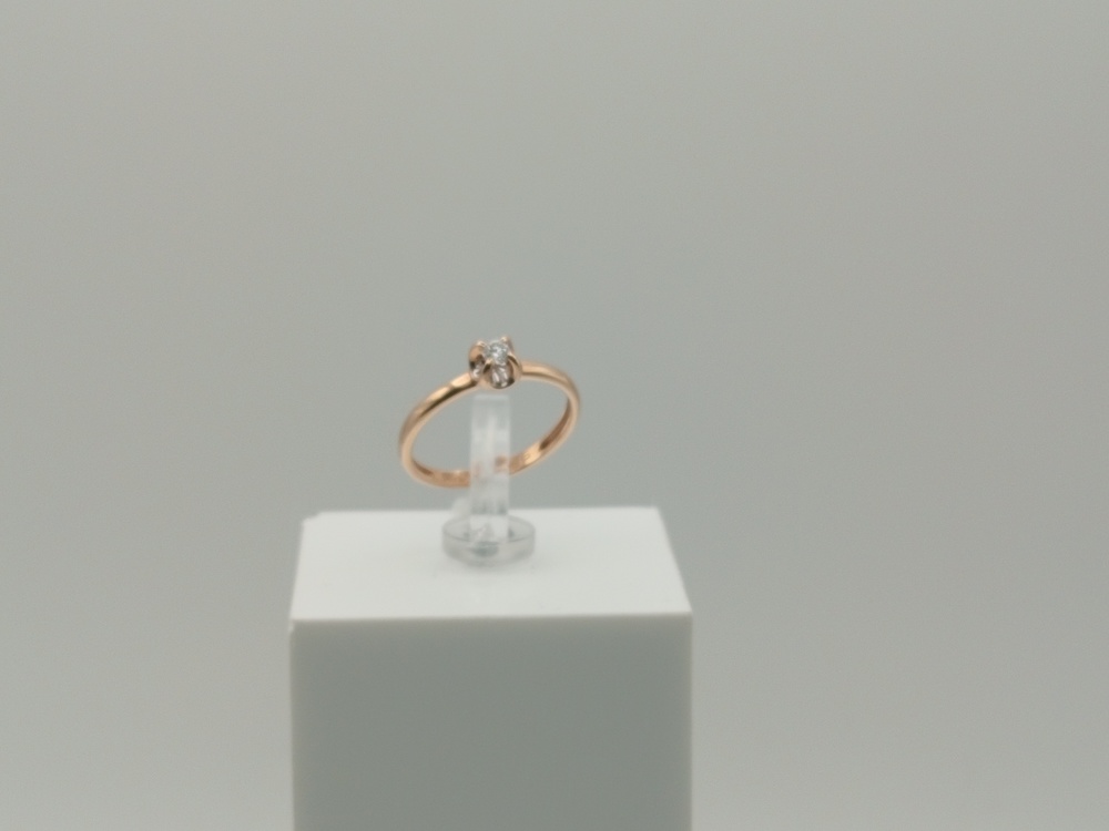 КОЛЬЦО БРИЛЛИАНТ Au 585