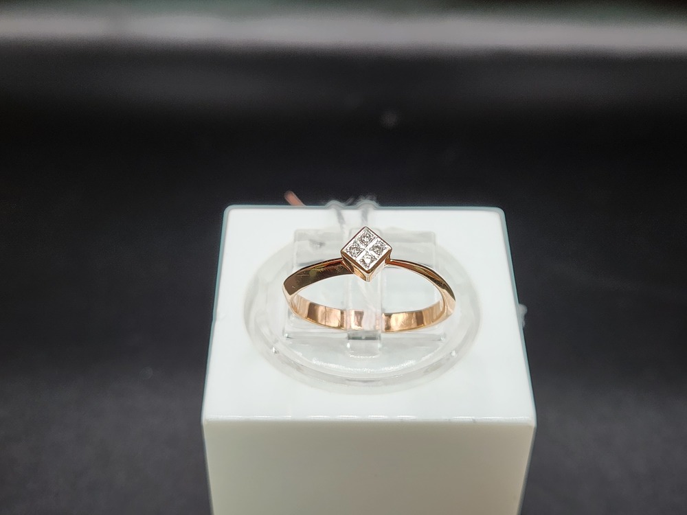 КОЛЬЦО БРИЛЛИАНТ Au 585