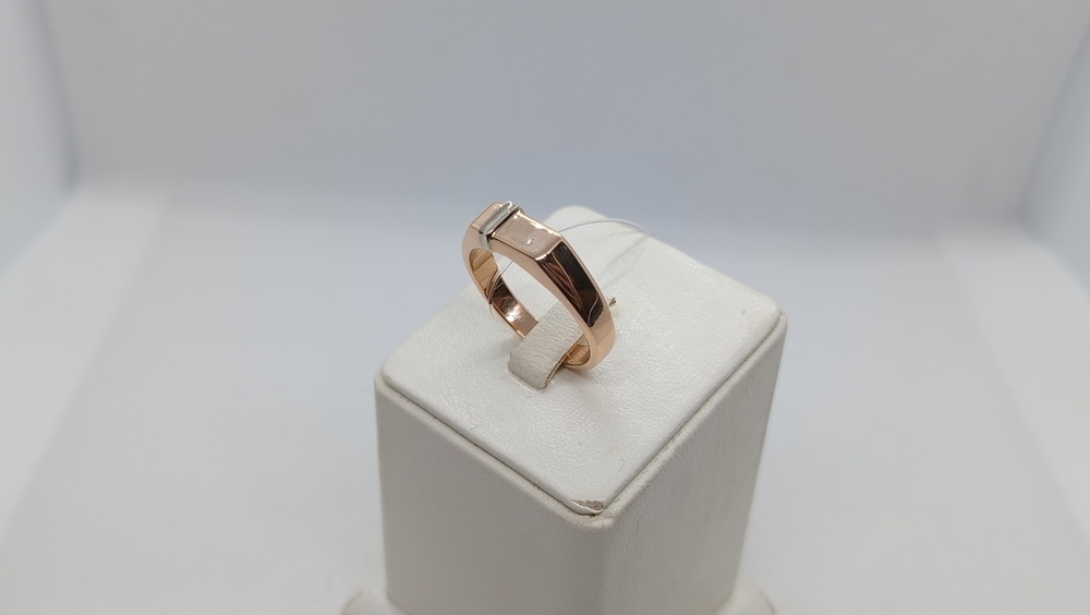 01-0049 КОЛЬЦО ПЕЧАТКА без камня (Au 585)