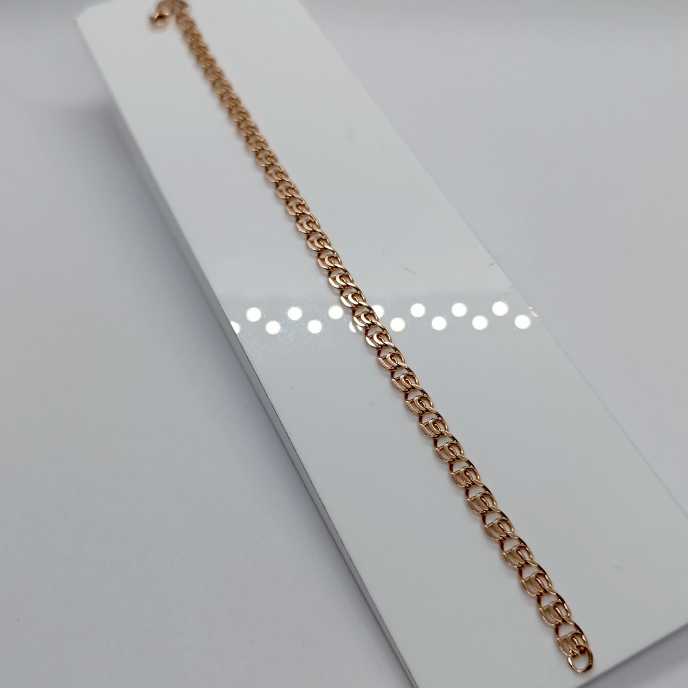 БРАСЛЕТ ПОЛНОВЕСНЫЙ Лав Au 585