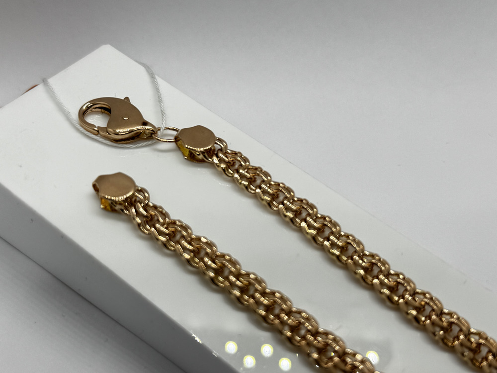 БРАСЛЕТ ПОЛНОВЕСНЫЙ Бисмарк (Au 585)