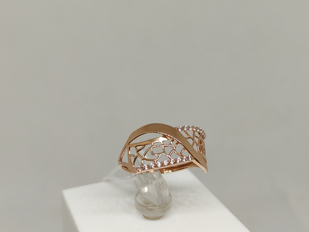 КОЛКМИ585 КОЛЬЦО С КАМНЯМИ (Au 585)