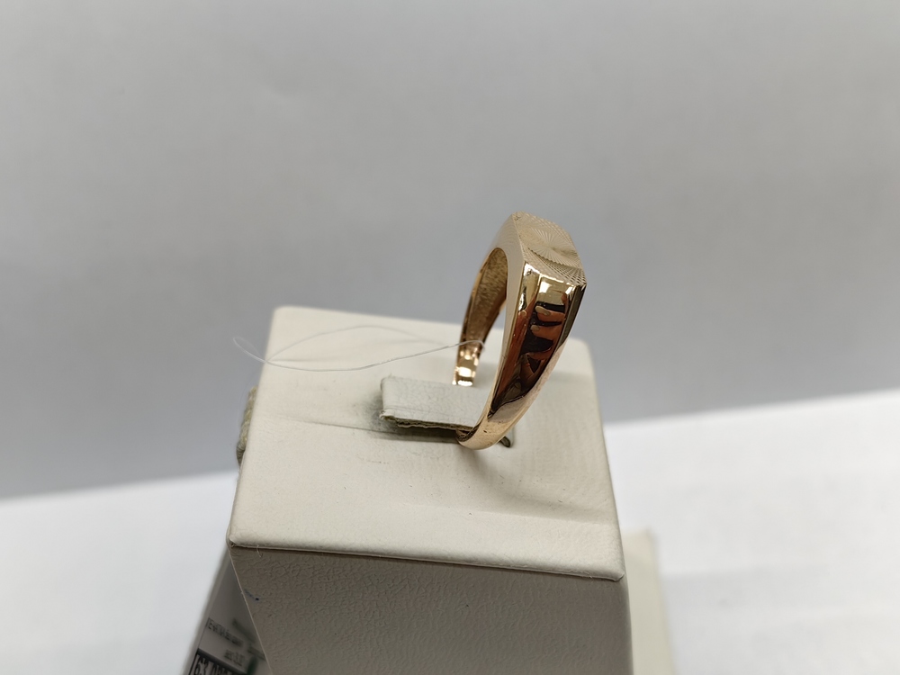 КОЛЬЦО ПЕЧАТКА без камня (Au 585)